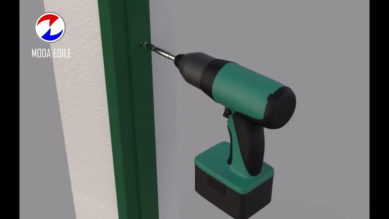 istruzioni di montaggio persiana in alluminio con telaio minimale