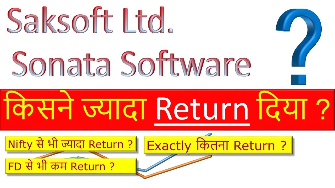 Saksoft Ltd  vs Sonata Software
