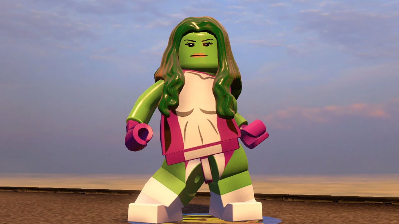 LEGO Marvel's Avengers - She-Hulk | Free Roam Gameplay (PC HD) [1080p60FPS]