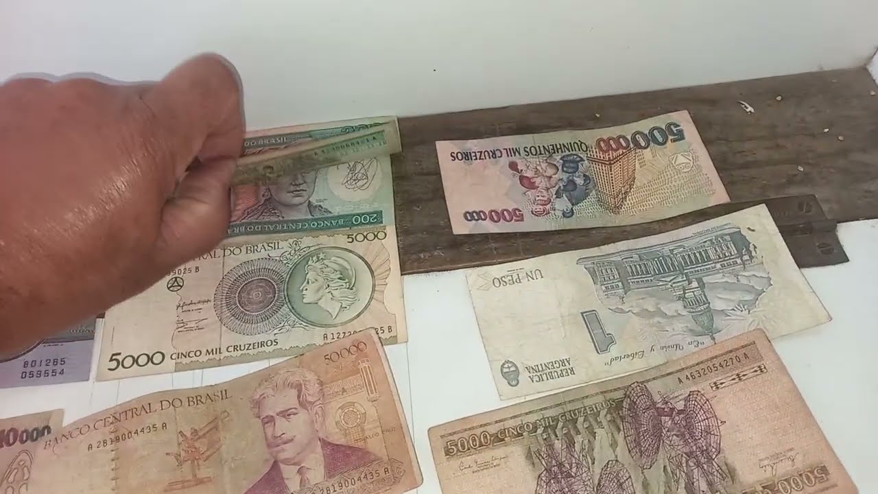 Notas Antigas 🤑🤑🤑🤑