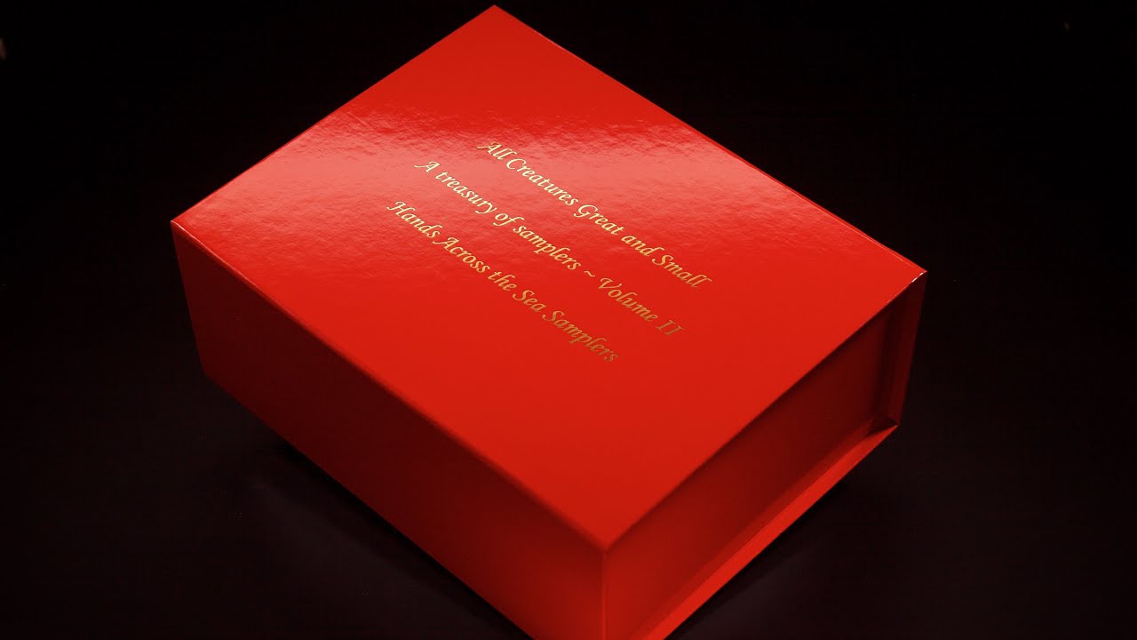 Flosstube 436 - The release date of All Creatures Great and Small - a treasury of samplers Volume II