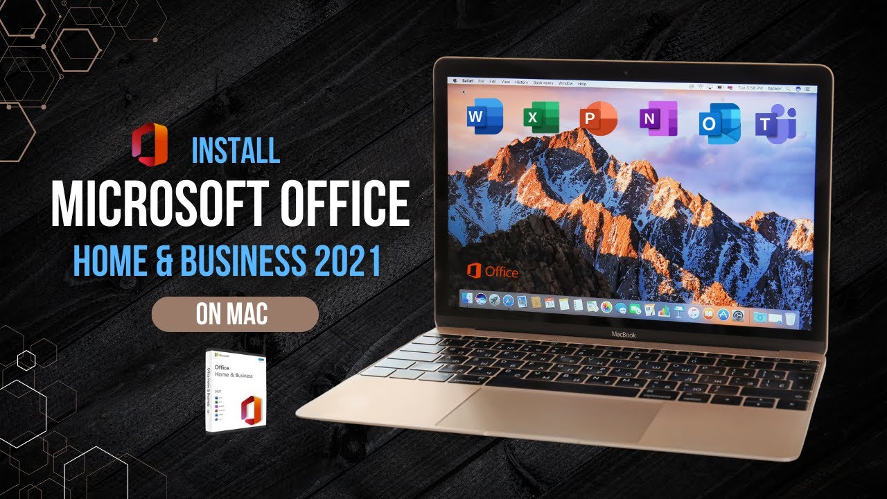 How to Install Microsoft Office Home & Business 2021 on Mac (Beginner Friendly!)