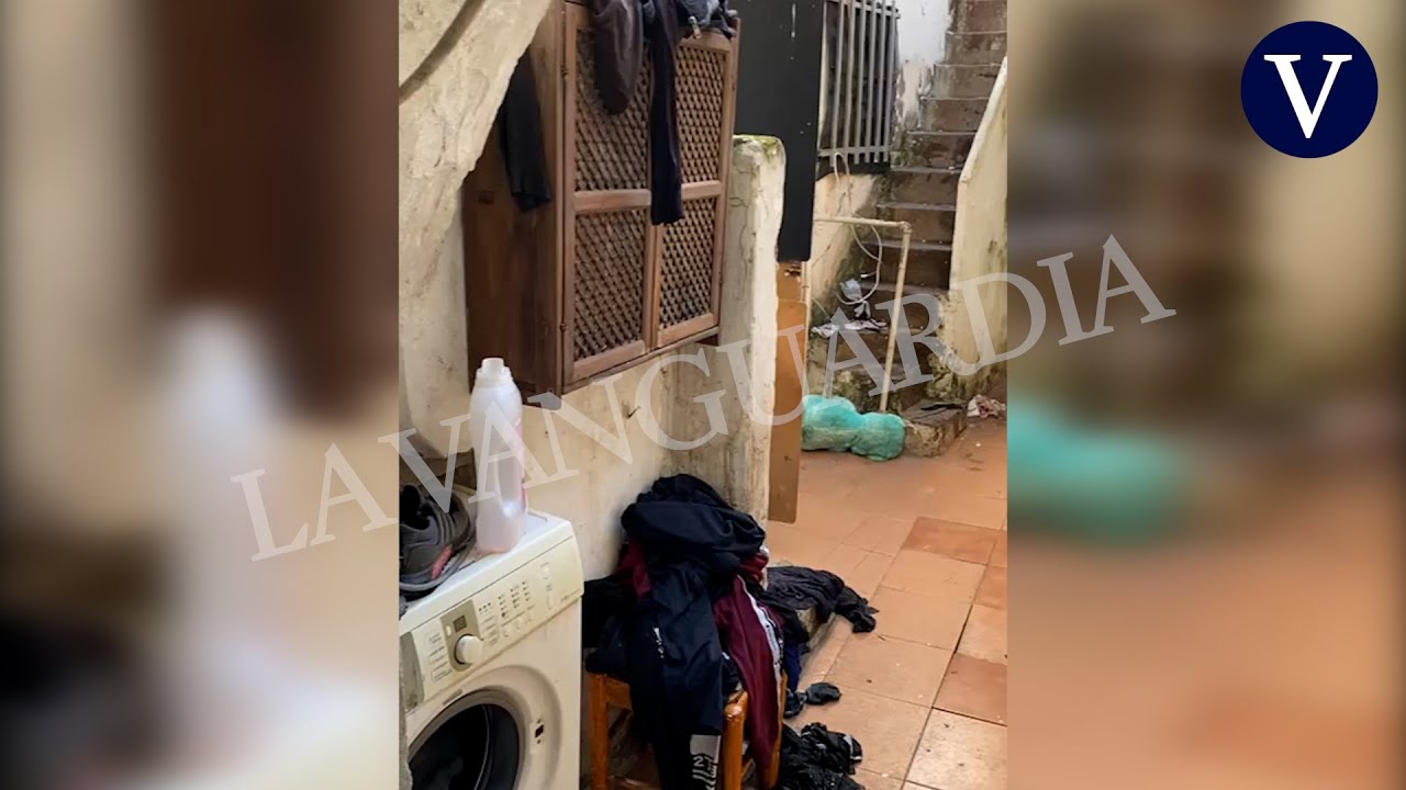 Las imágenes del interior de la casa del atacante de Algeciras