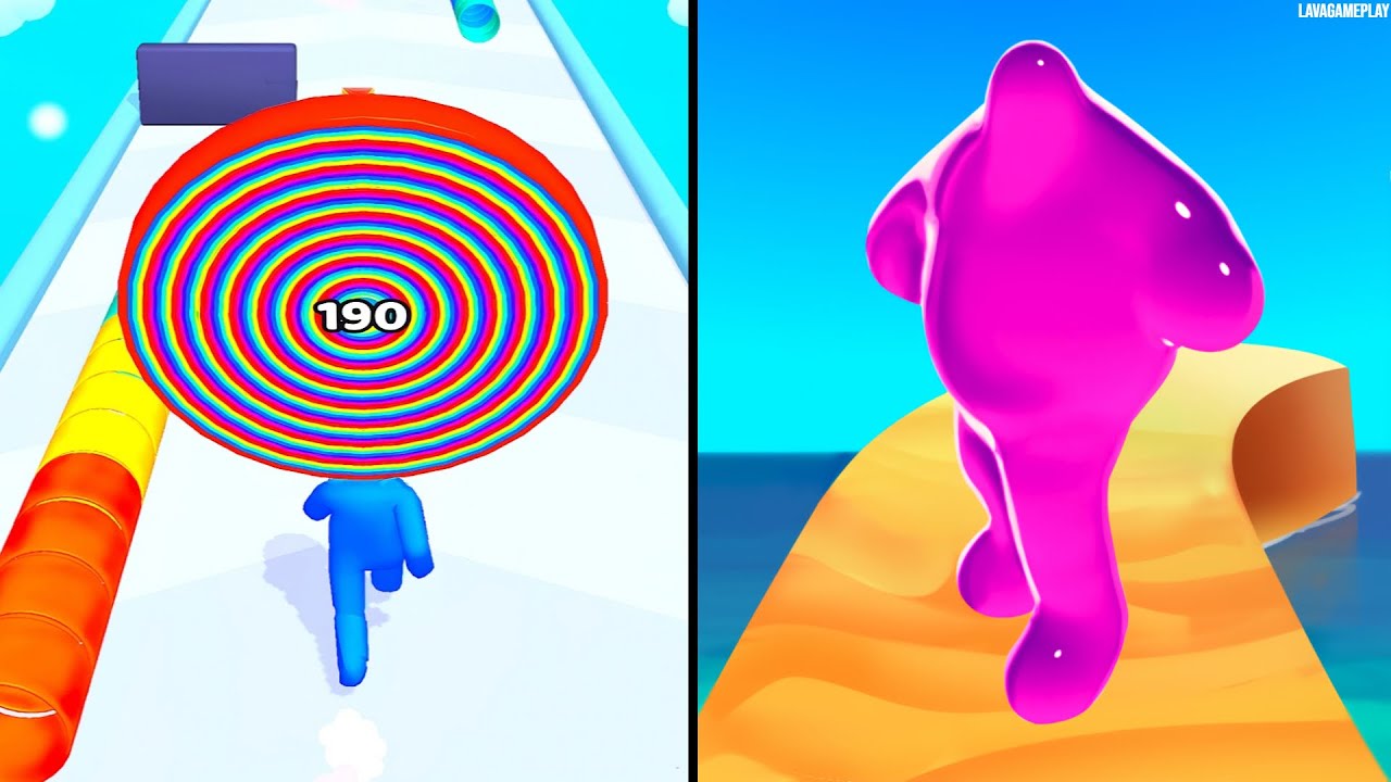 Layer Man vs Blob Runner 3D