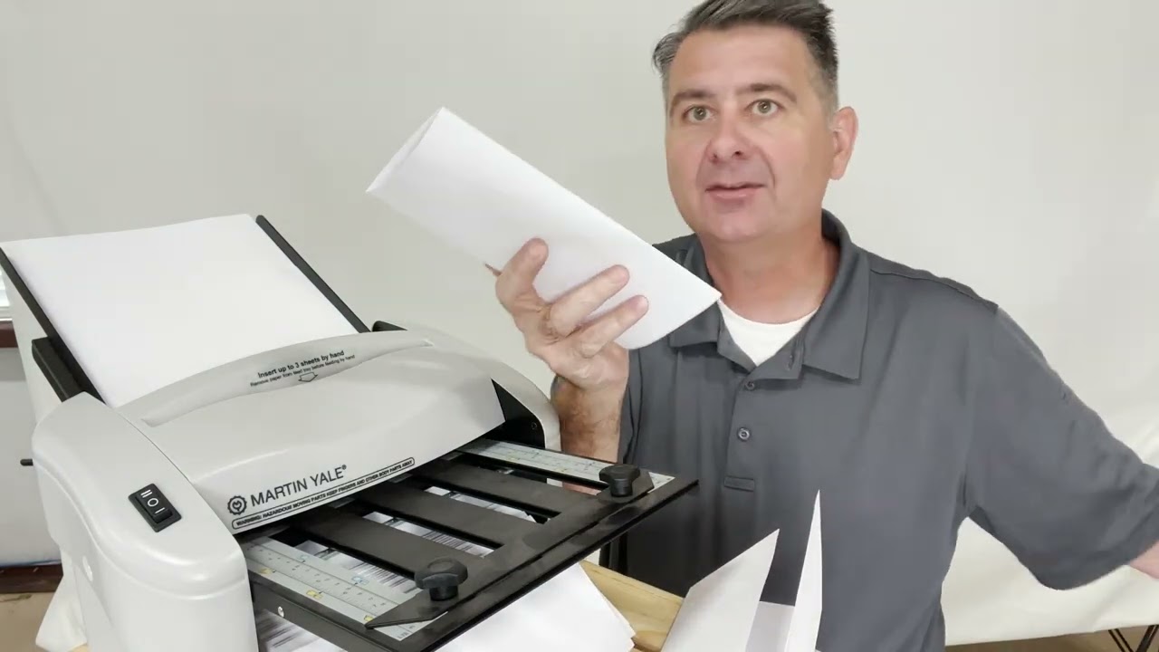 Martin Yale Paper Folder