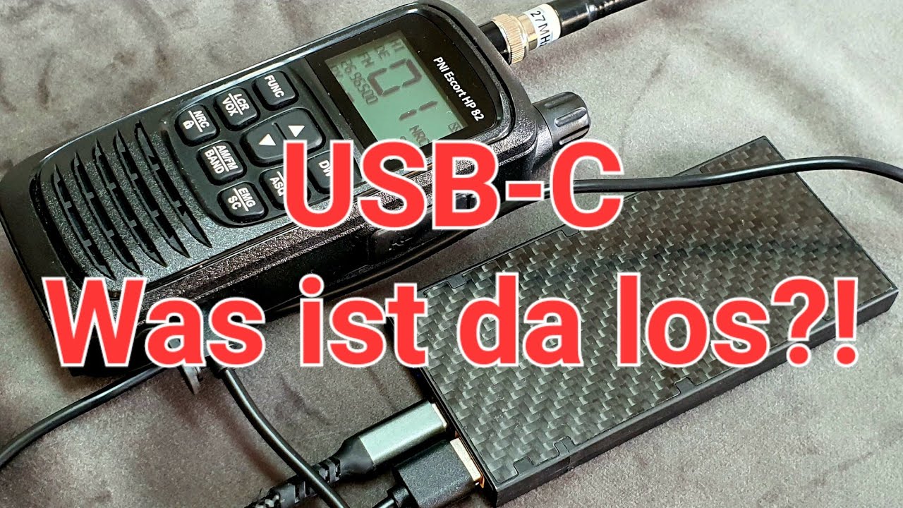 CB-Funk: PNI HP 82 - Was Ihr &uuml;ber den USB-C Port wissen m&uuml;sst! 73+55