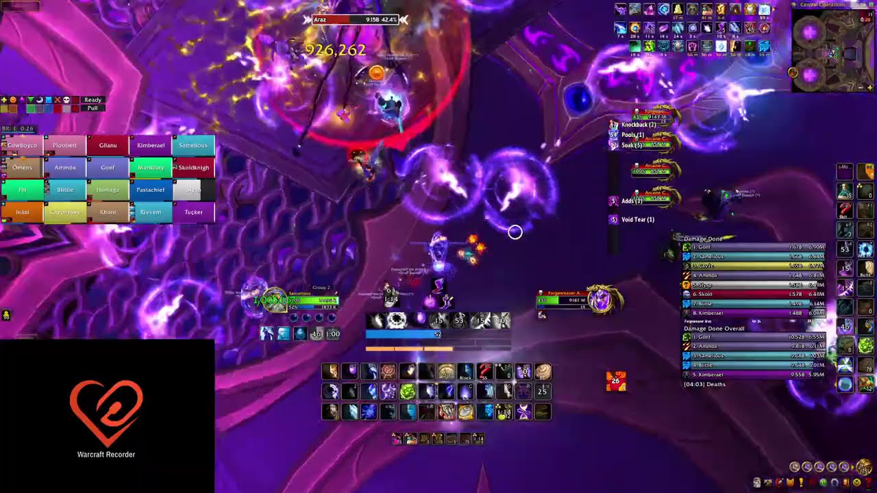 Mythic Forgeweaver Araz- Arcane Mage 8m dps!