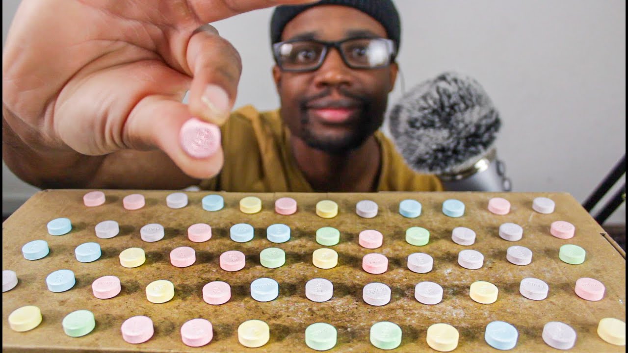 ASMR EATING SWEET TARTS CANDY | ASMR TY | MUKBANG