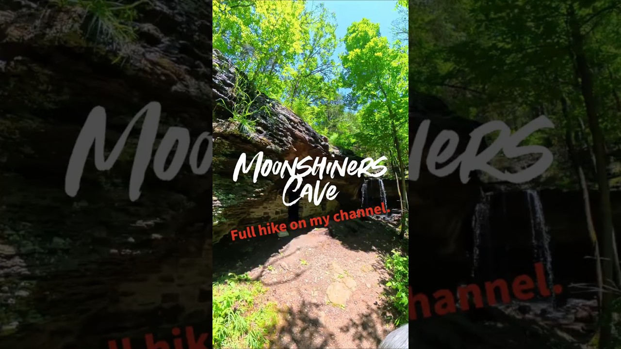 Moonshiners Cave at Devil's Den State Park (Arkansas) #moonshiners  #devilsden #arkansas #shorts