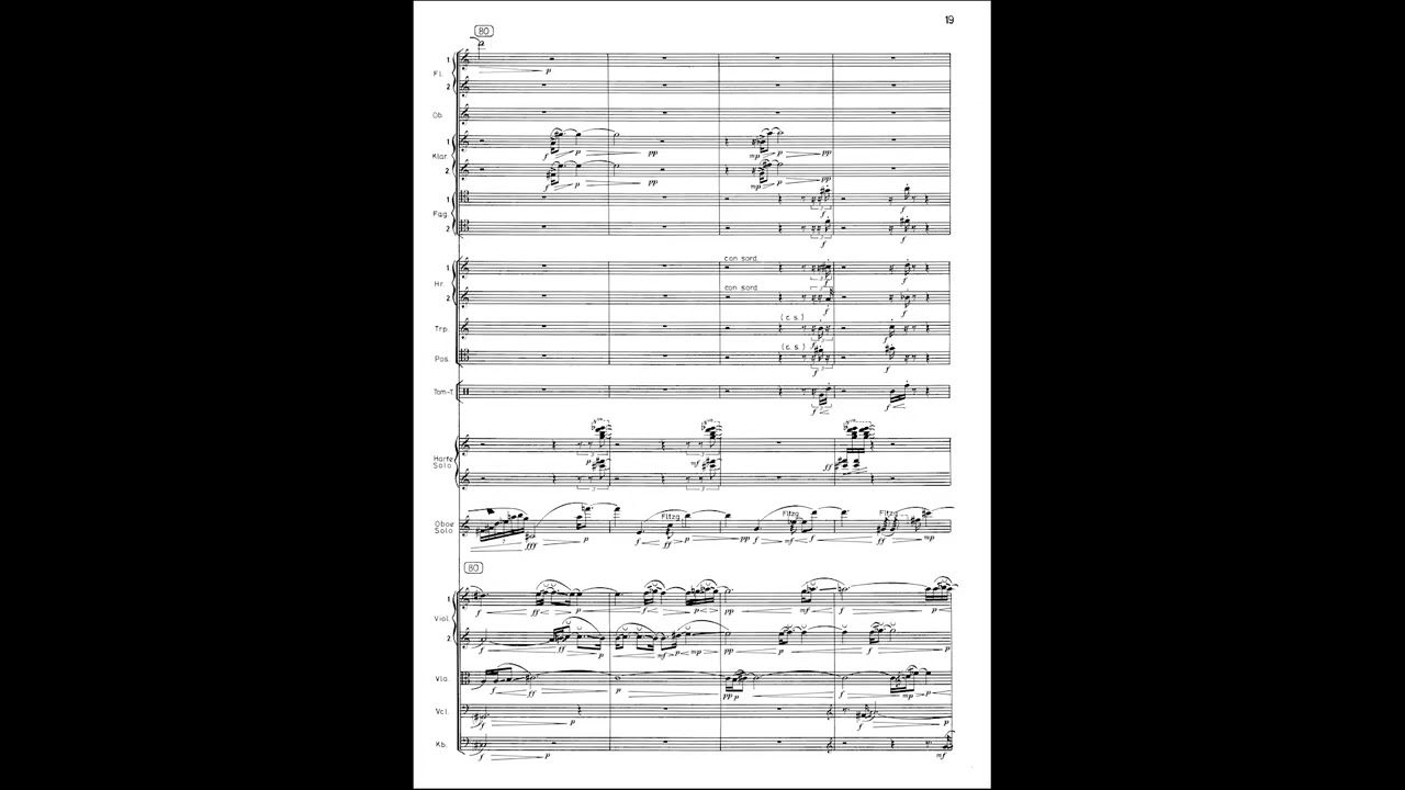Isang Yun: Double Concerto Oboe Harp - Doppelkonzert Oboe Harfe (1977)
