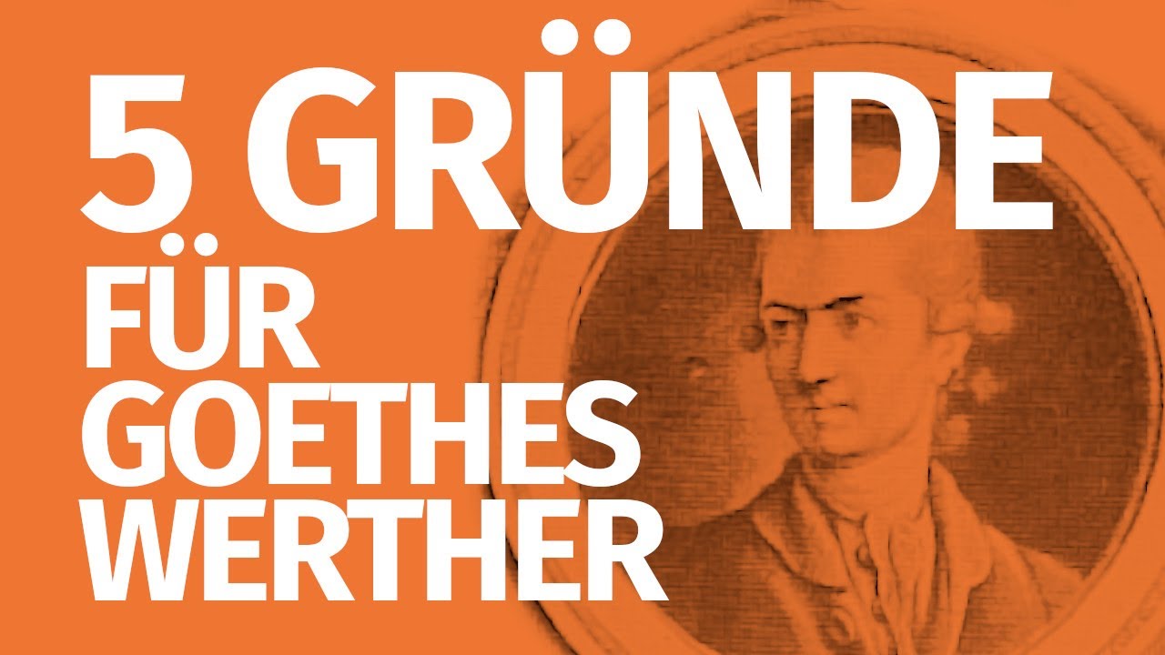 Warum man Goethes Werther lesen muss