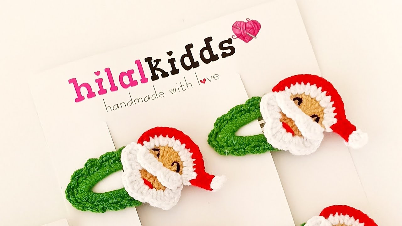 örgü Noel Baba toka yapımı /santa Claus crochet