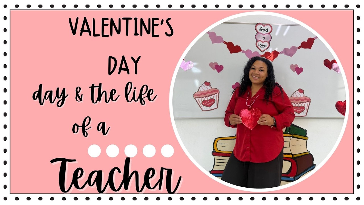 Preparing for Valentines day as an First Grade Teacher