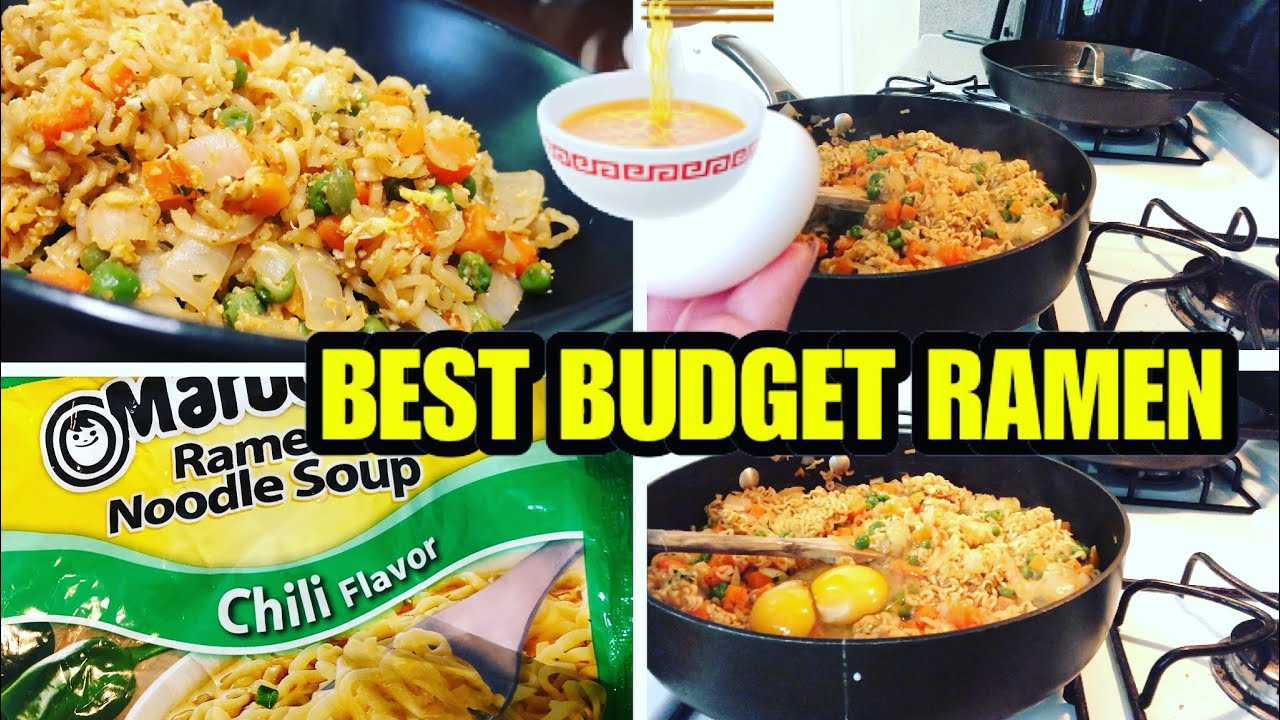 AMAZING RAMEN STIR FRY *BUDGET FOOD MADE BETTER*
