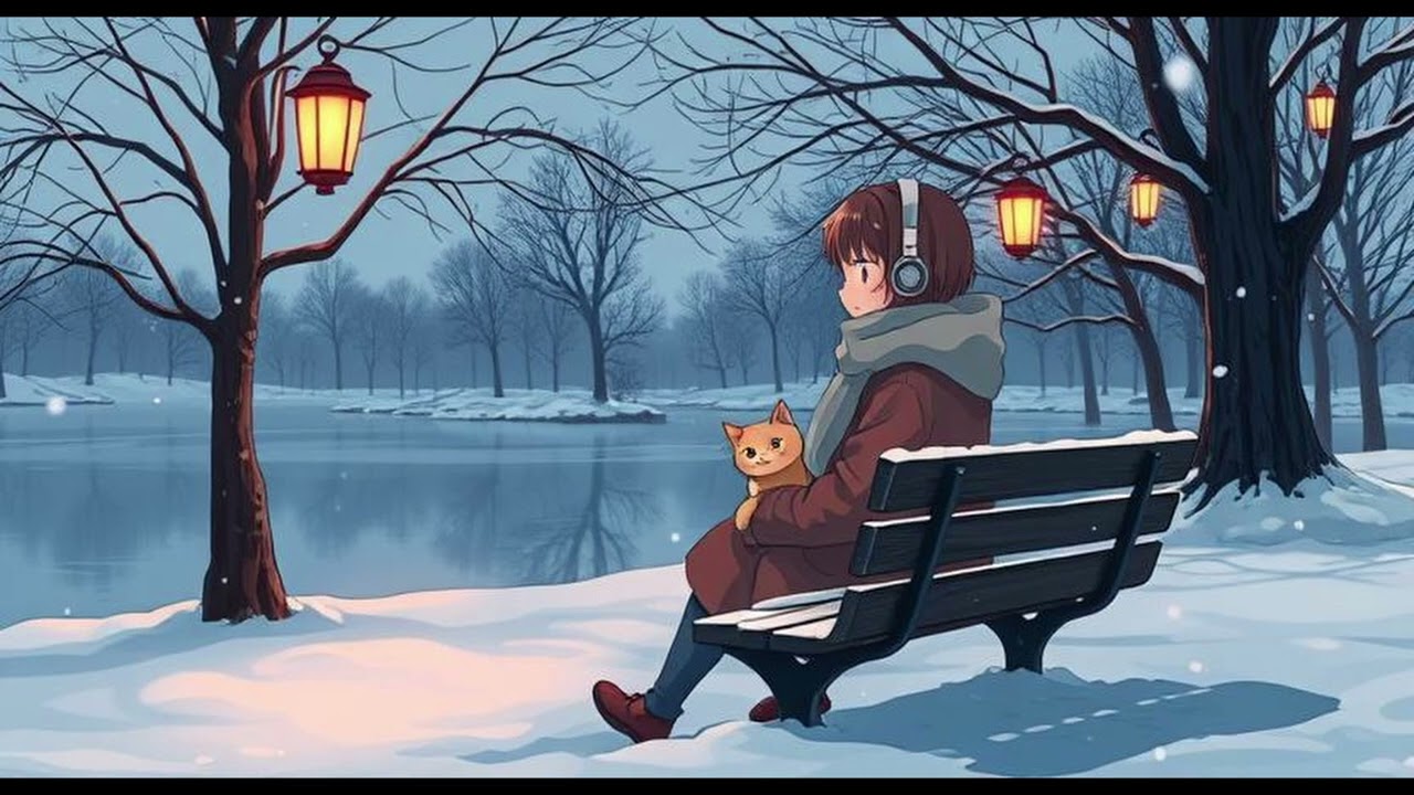 Winter Nights ❄️ | Cozy Lofi Beats for Calm Study & Relaxation
