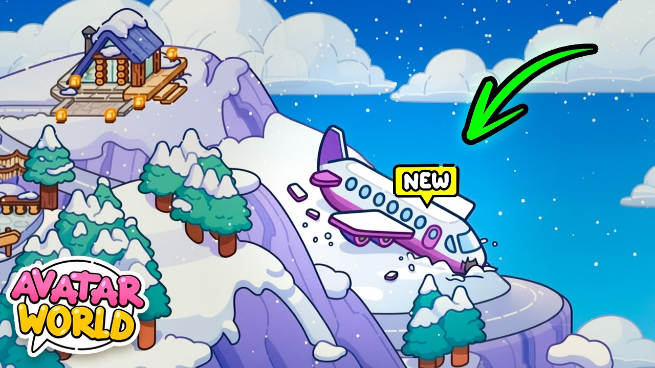 ¡WOW! 😱 ¿¡UBICACIÓN DEL AVIÓN ESTRELLADO!? ✈️💥 SECRETOS EN AVATAR WORLD