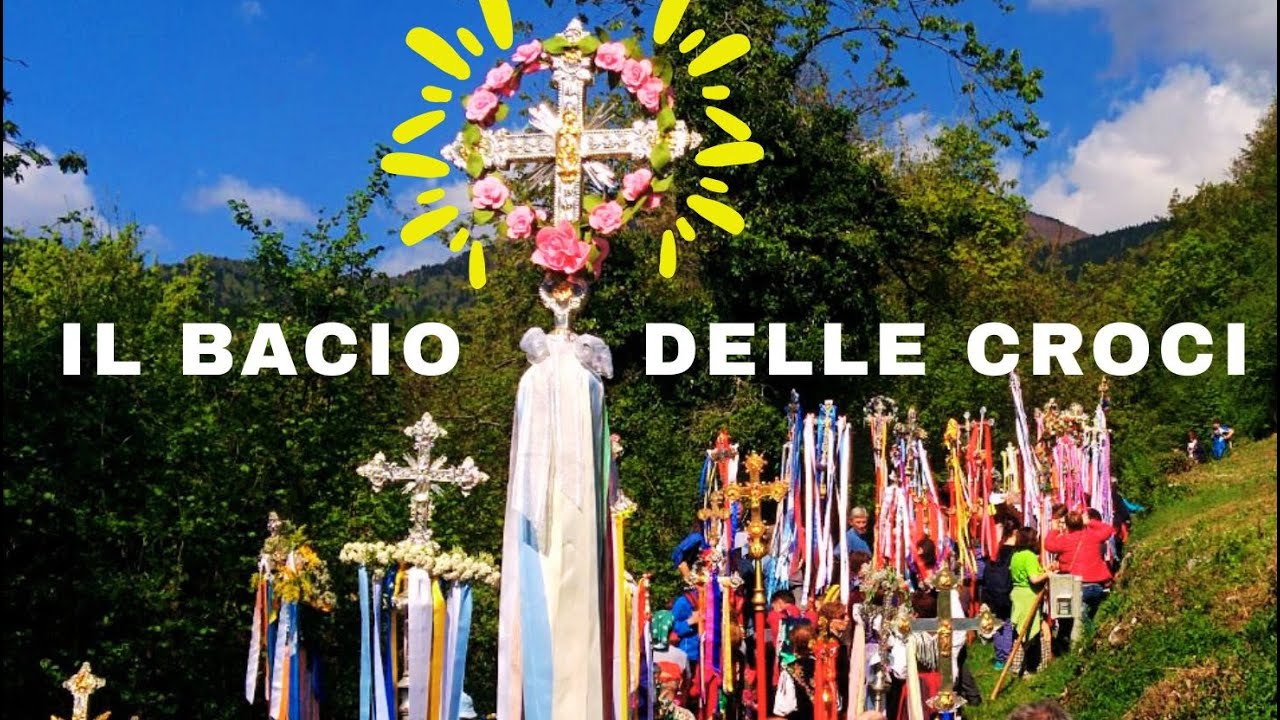 Processione Bacio delle Croci tradizione religiosa Cercivento Carnia antica rogazione friulana