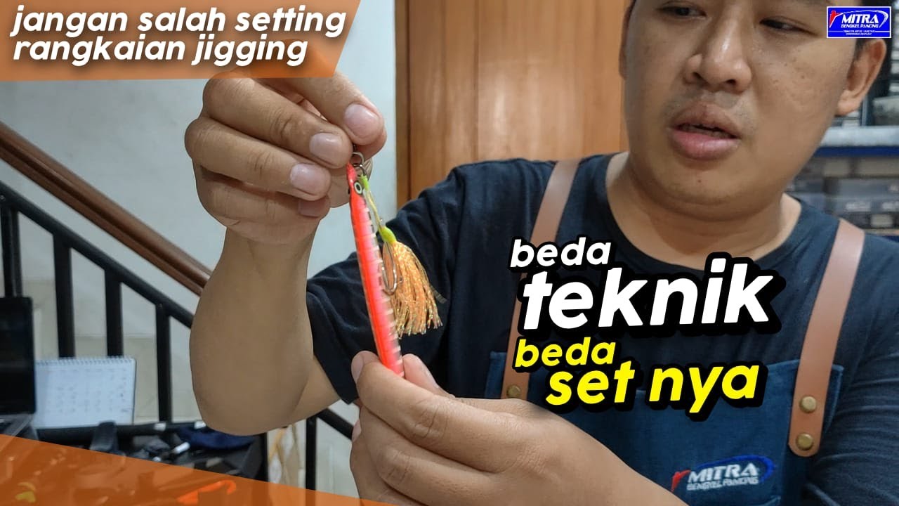 kenapa pake svivel? pake assist atau treble? | bahas tuntas rangkaian Jigging