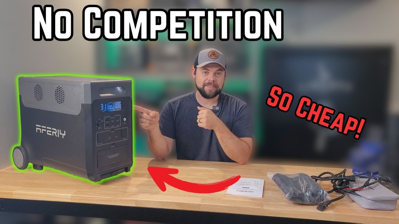 The Aferiy P310 is One of The CHEAPEST Solar Generators (AND SO GOOD!)