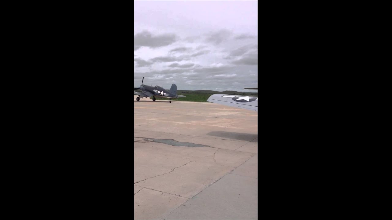 WWII Corsair in Chadron Nabraska