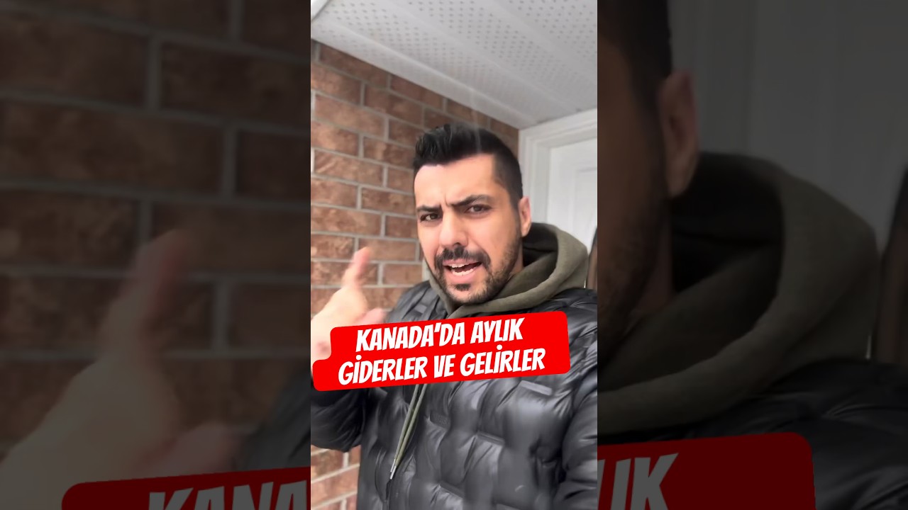 🇨🇦KANADA&rsquo;da AYLIK GELİR - GİDERLER🇨🇦 Denemesi Bedava Diyeceğim ama Aksine Tam Bir Servet #kanada