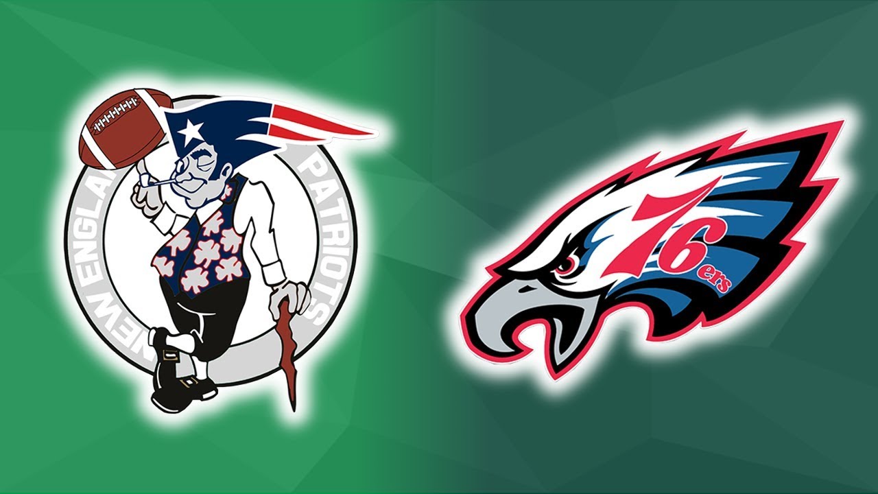 NFL & NBA Team Logos Mashup