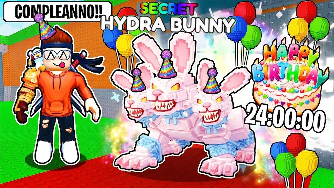 Il mio ADMIN ABUSE di COMPLEANNO pi&ugrave; FORTUNATO di SEMPRE su Roblox Steal a Brainrot!!