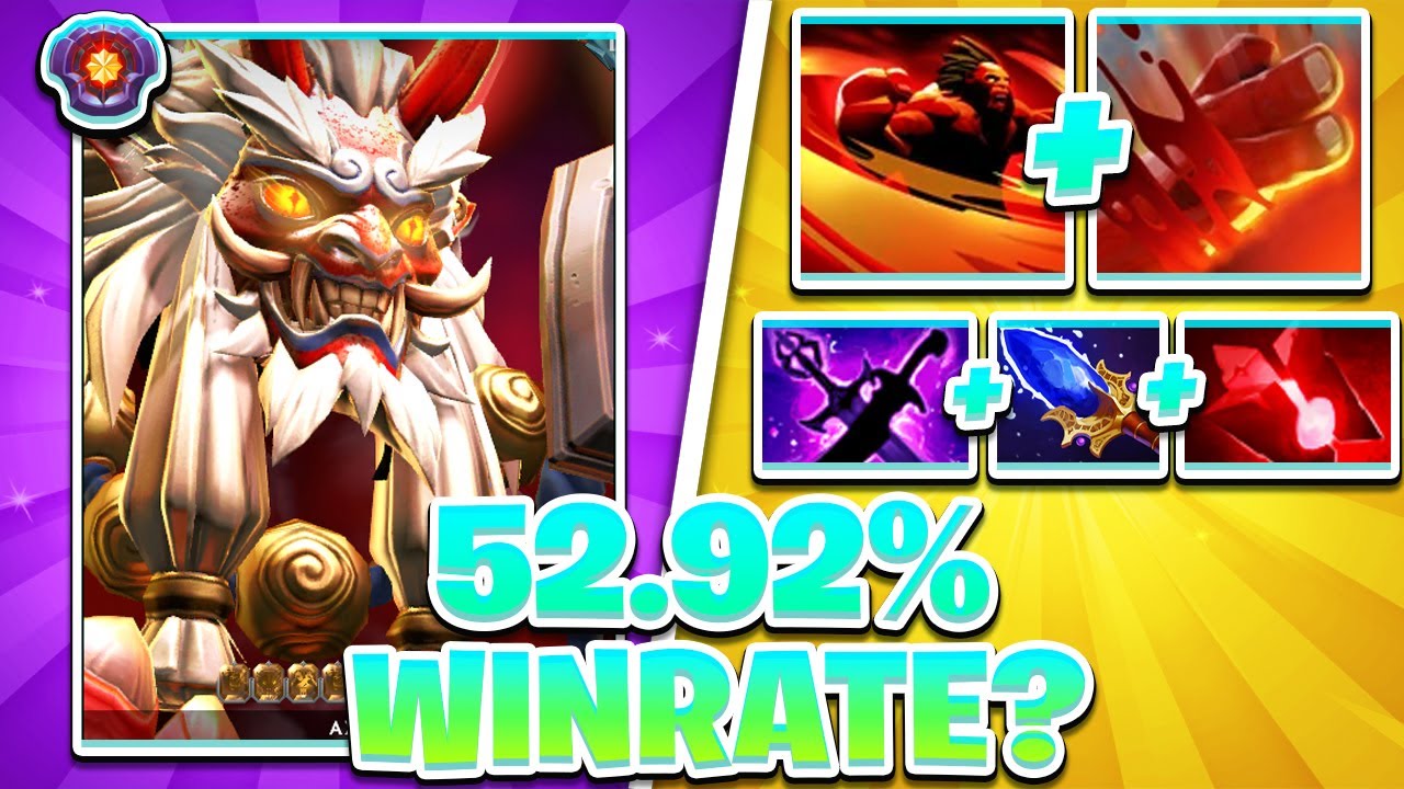 Why Axe has a 52.92% Winrate in patch 7.37b