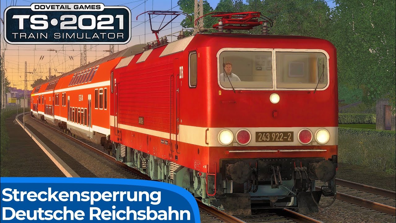 DEUTSCHE REICHSBAHN | Stralsund - Sassnitz im alten Doppelstock - DR BR 243 | TRAIN SIMULATOR 2021