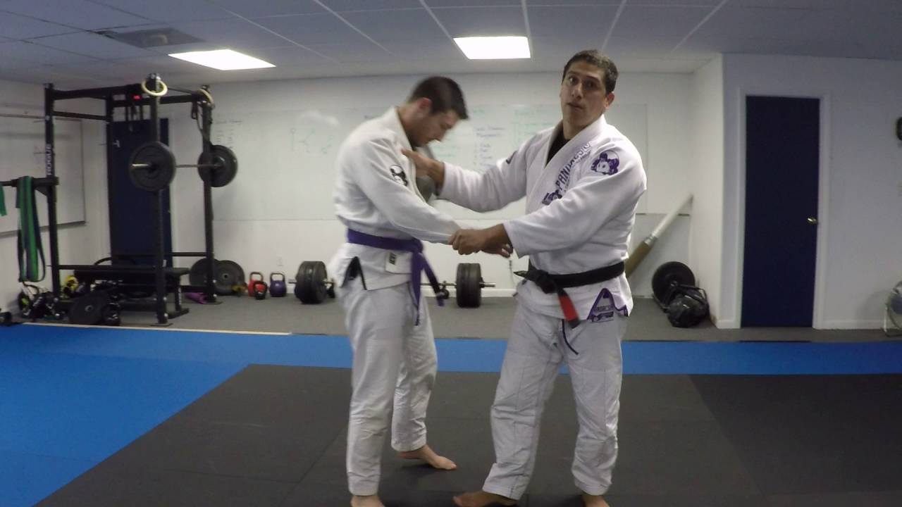 Gi grip fighting for BJJ stand up