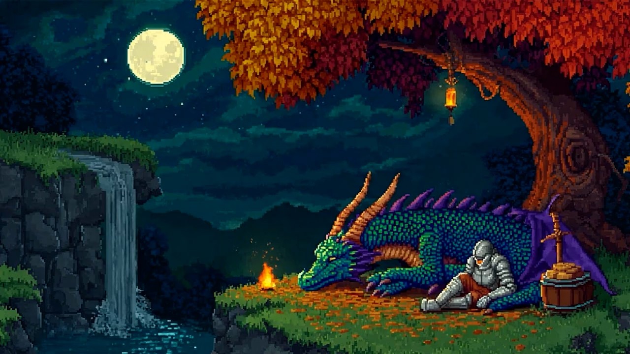 Relax, traveler... The dragon keeps you safe 🐲 Medieval LoFi Beats to Study, Chill, Work, Sleep