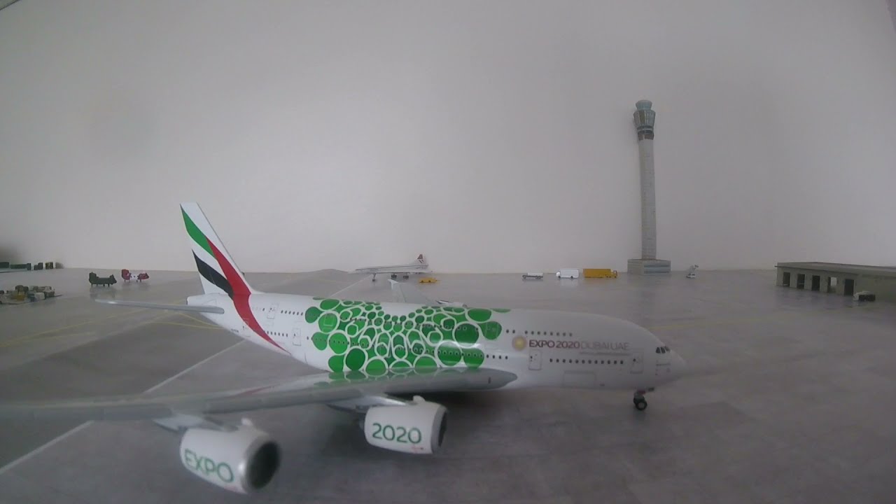 Gemini Jets 1/400 Scale Emirates Airline A380-800 Unboxing