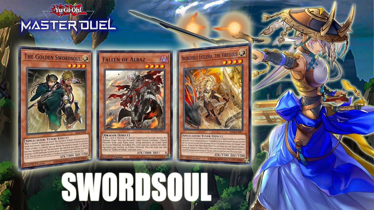 PURE SWORDSOUL (feat. Albaz) / Gameplay + Decklist [Yu-Gi-Oh! Master Duel]