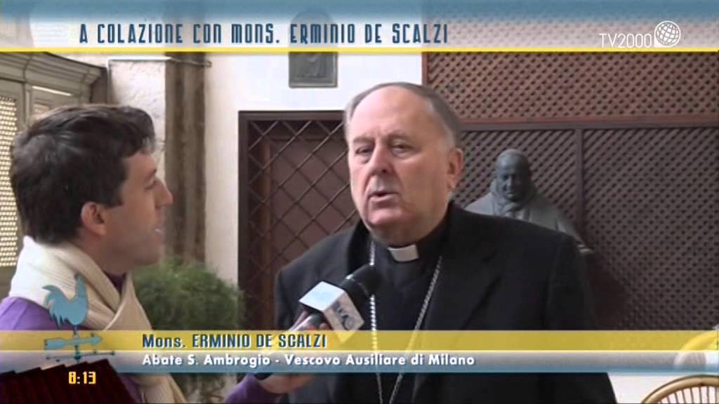 A colazione con Mons. Erminio De Scalzi