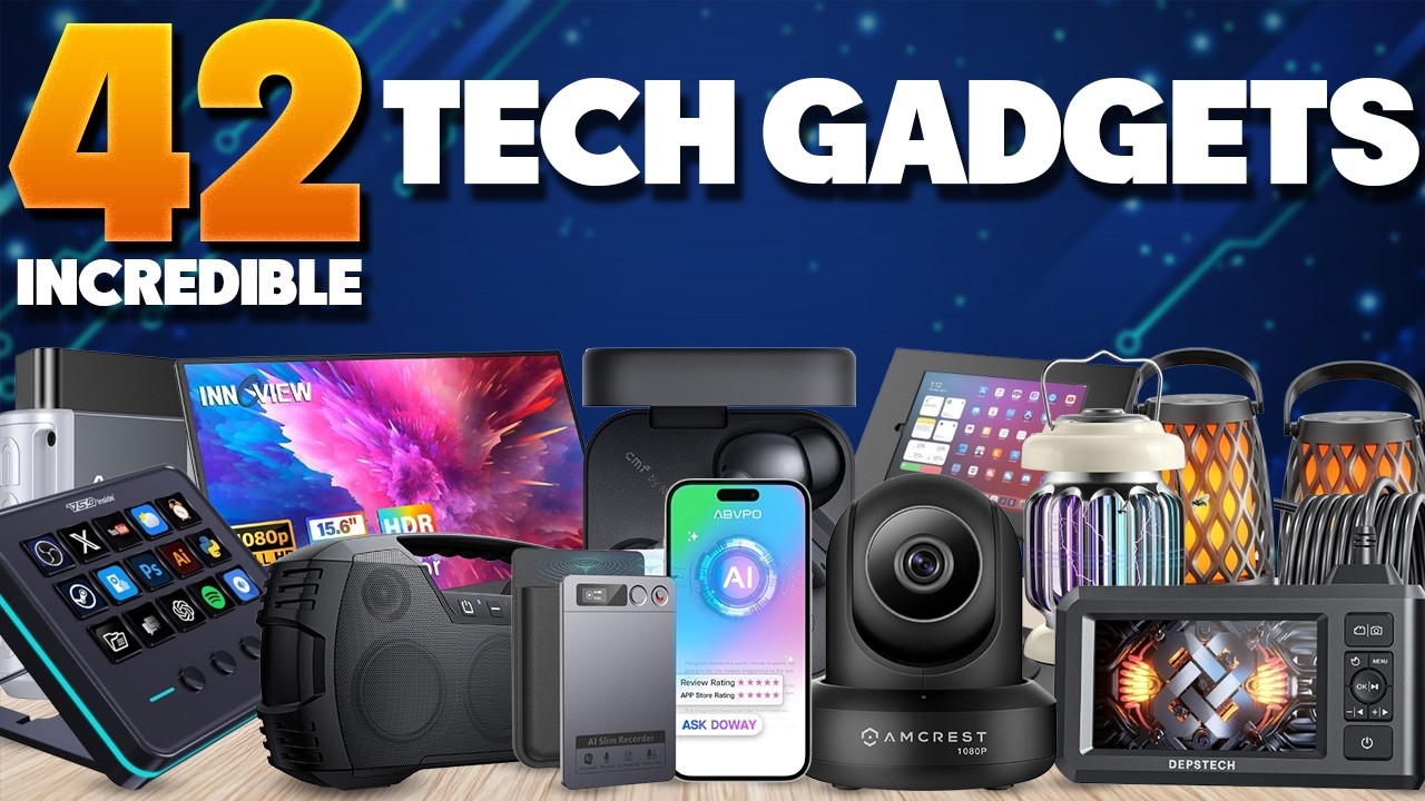 42 Incredible Tech Gadgets On Amazon You Can&rsquo;t Live Without!