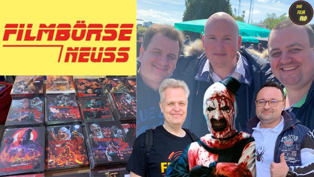 FILMBÖRSE NEUSS 30.04.2023 // SHOPPINGTOUR // UPDATES // UND DAS TERRIFIER 2 MEDIABOOK PROBLEM!