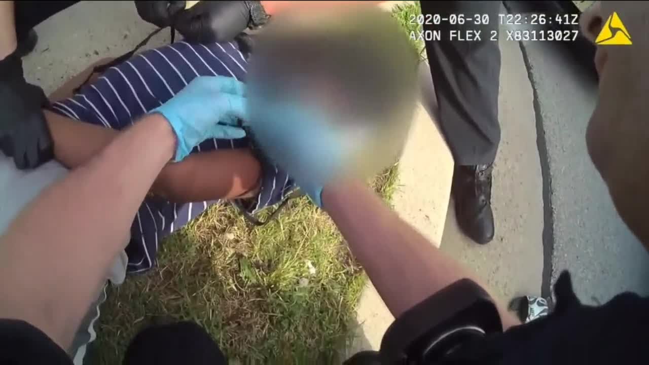 Brookfield Police release video of a teenager's arrest