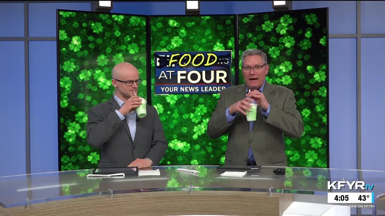 Food at Four: Shamrock Shakes