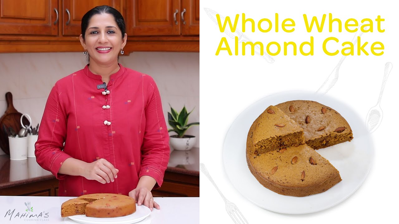 Whole Wheat Almond Cake |  വീറ്റ് ആമൻഡ് കേക്ക്