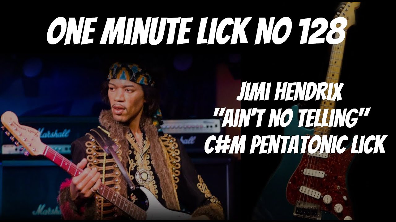 One Minute Lick No. 128 Jimi Hendrix C