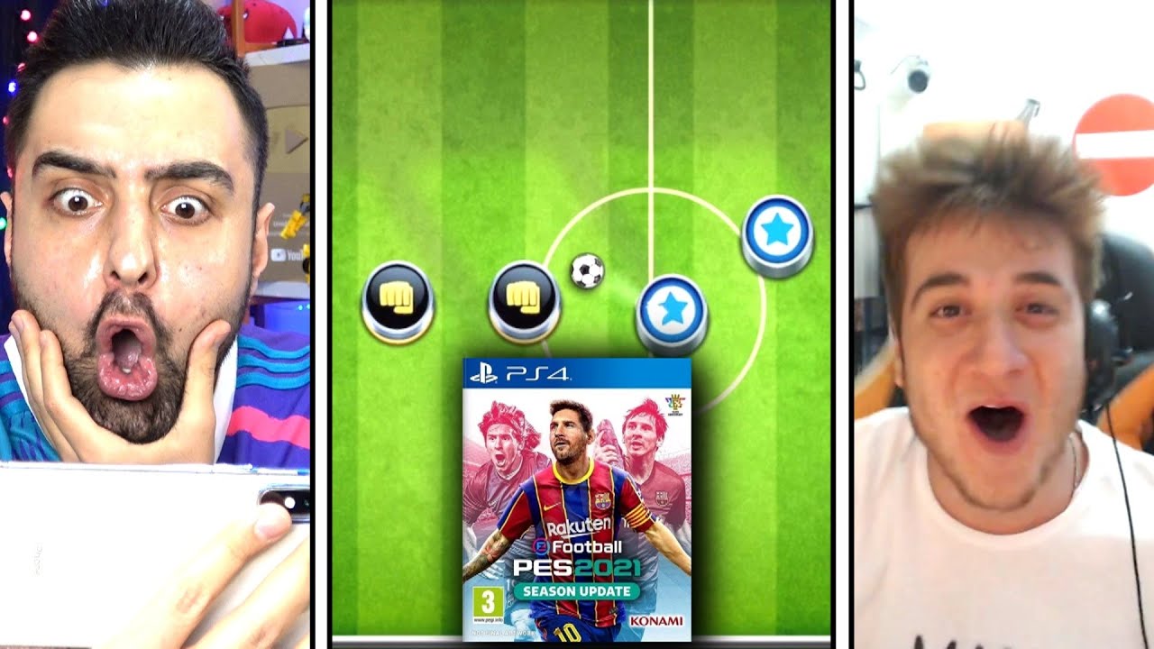 EMJAN BENİ YENERSE PES 2021 ALIYORUM ! SOCCER STARS !