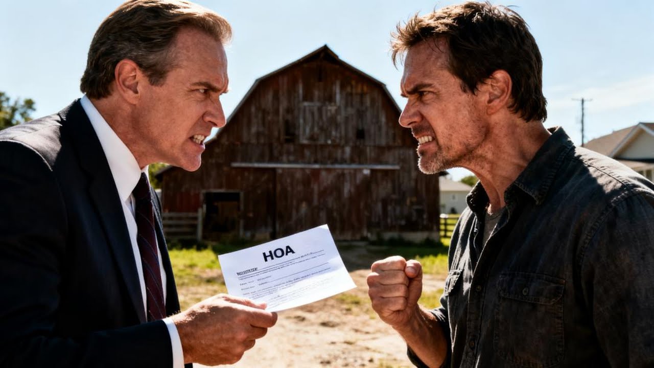 HOA Fined Me for Building a Barn, Too Bad My Property Deed From 1889 Predates Their Neighborhood