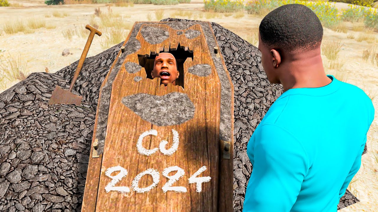 Я НАШЕЛ CJ В GTA 5