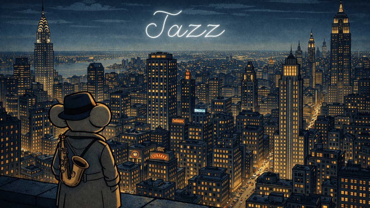 City Lights | Chill Jazz for Lunch, Relaxing & Staying In