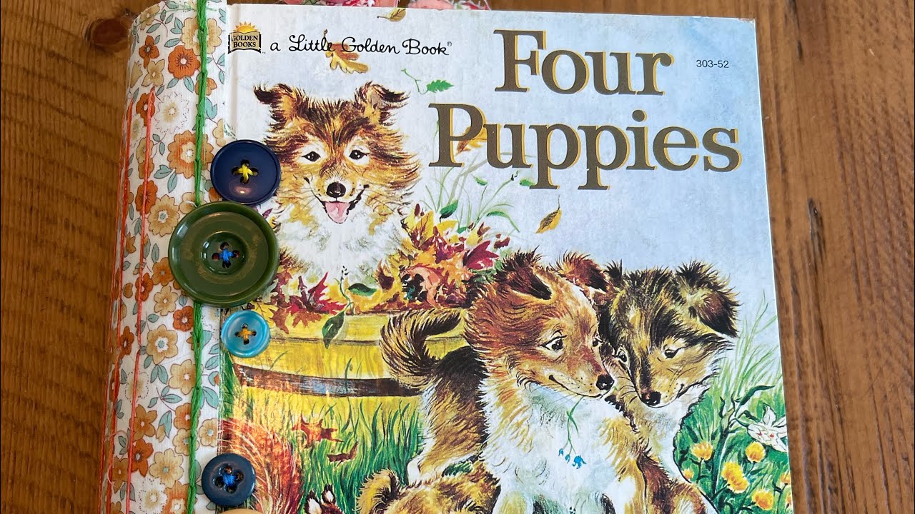 LGB journal - Four Little Puppies **sold**