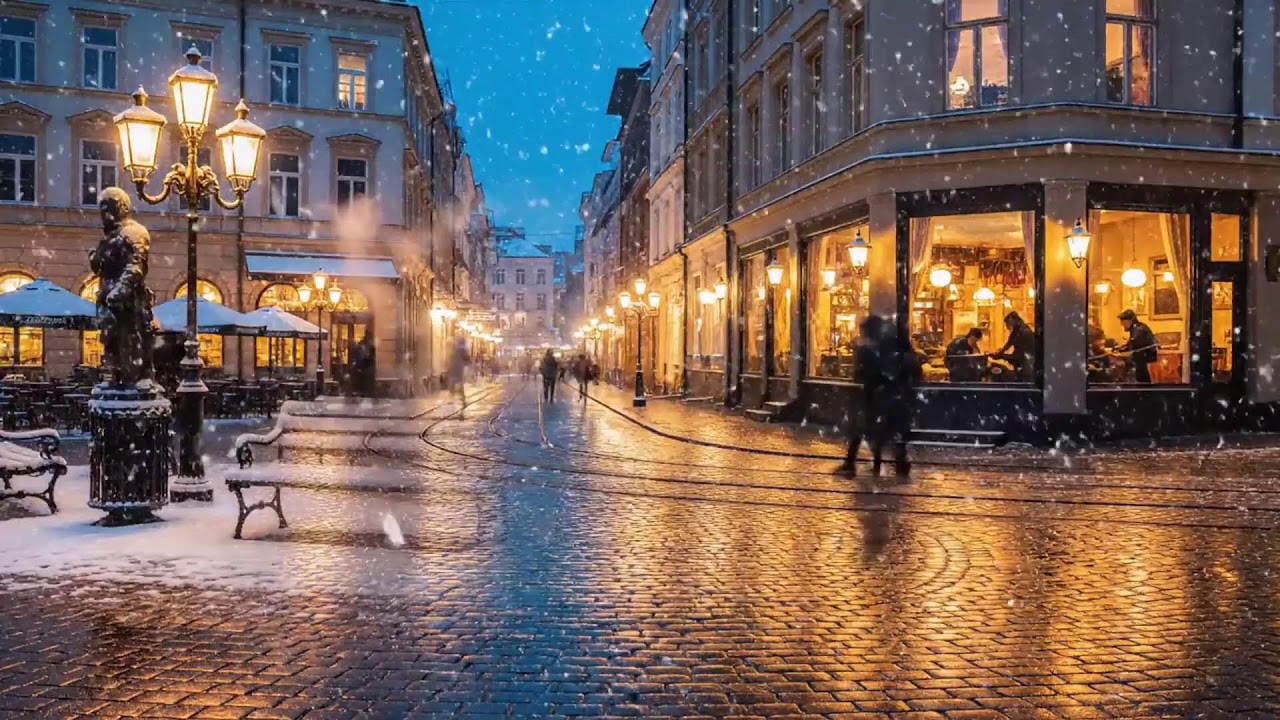 Sleepy Hollow Jazz Piano at Autumn Evening 🍂 Warm Mysterious Instrumental Music for Fall Nights