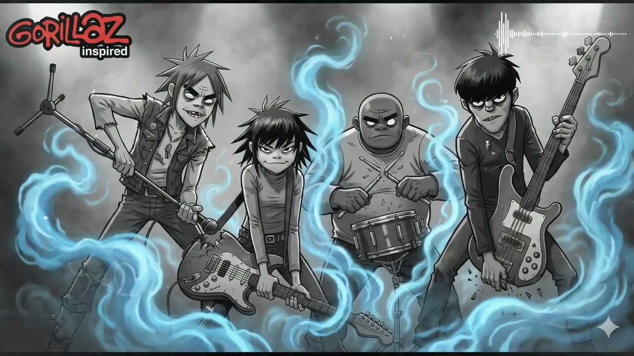 Gorillaz Lost Album This Playlist Sounds Like a Gorillaz - Ai Remix