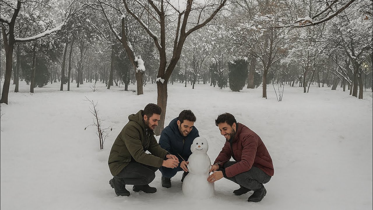 بارك ملت… تحول الى لوحة بيضاء جميله