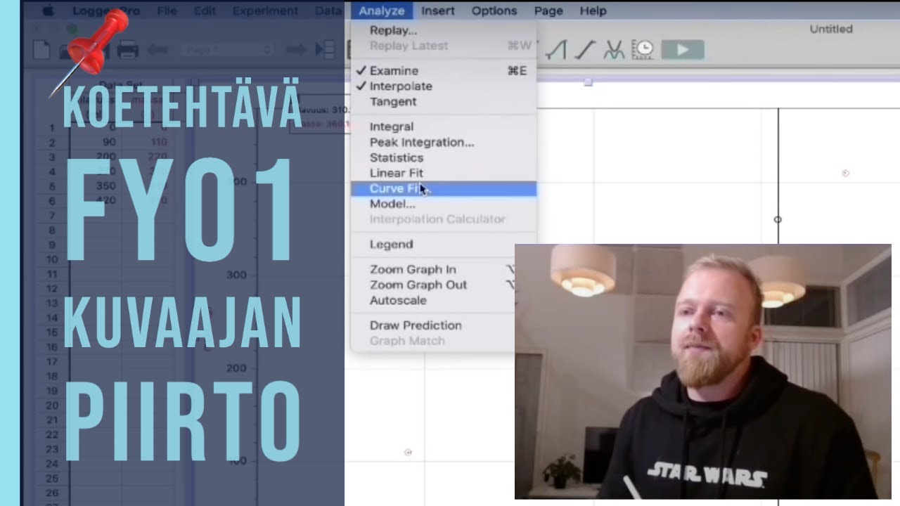 📌 Fysiikka 1 KOE kertaus: kuvaaja T&Auml;RKE&Auml;! #NOOB #PRO