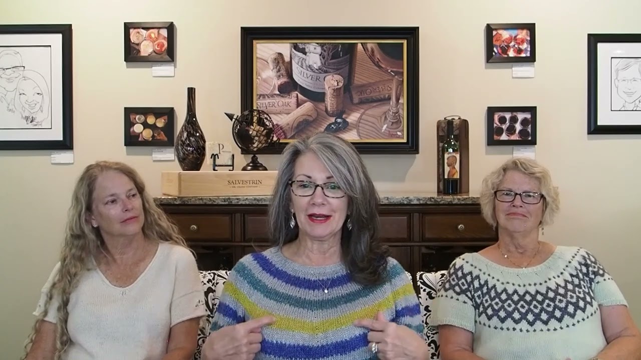 Wool and Wine - Episode 28 Featuring the Fiftyfabulous Knits Knitathon.